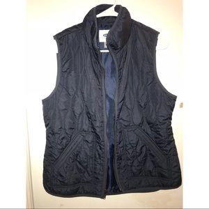 Navy blue vest